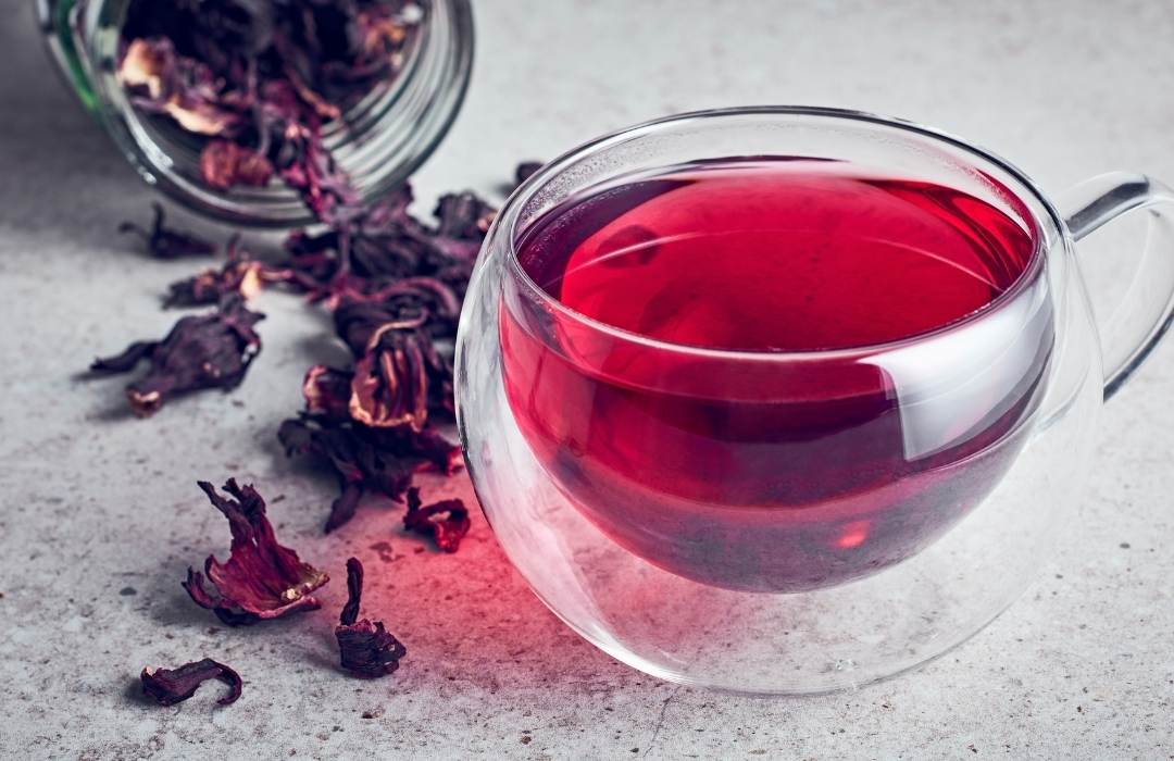 Infusión de hibisco