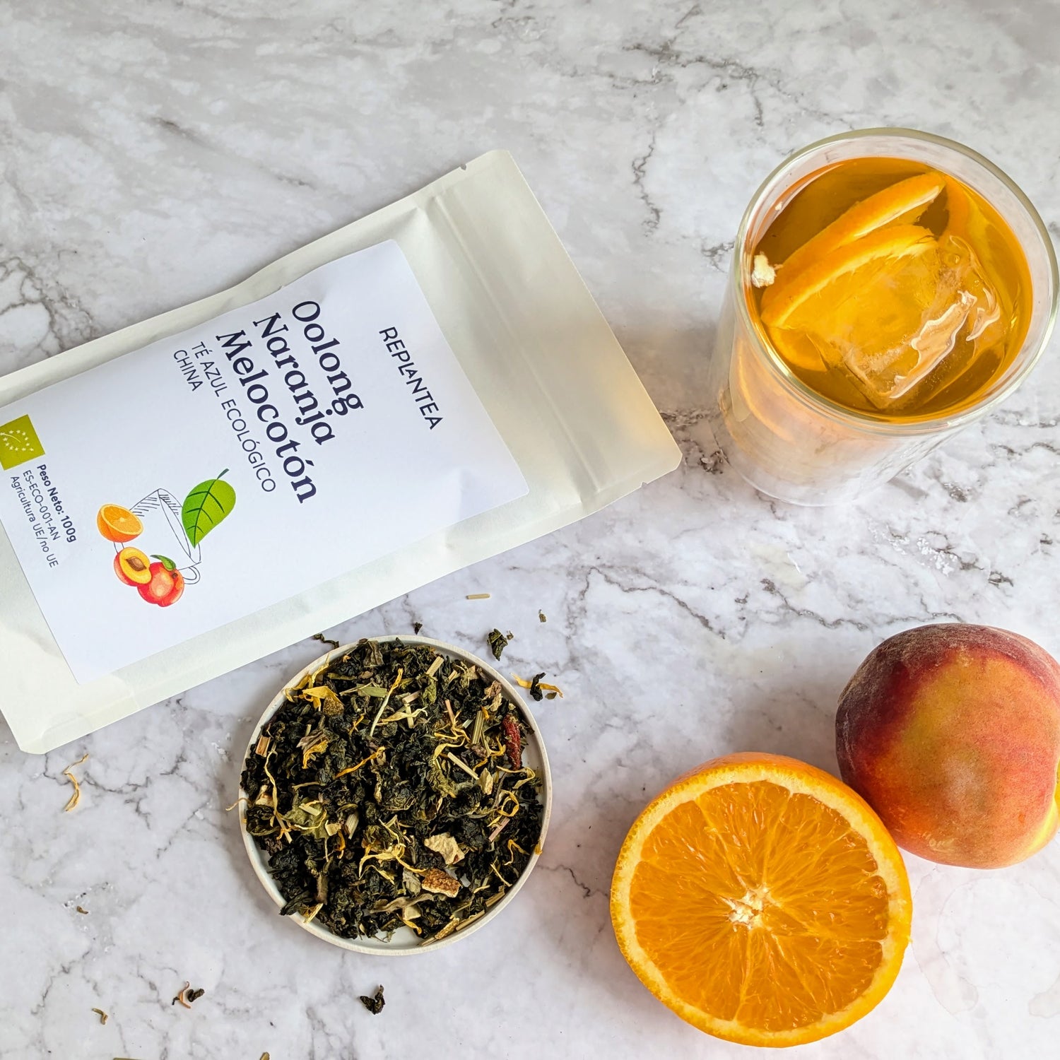 Oolong Tea with Orange and Peach 100g