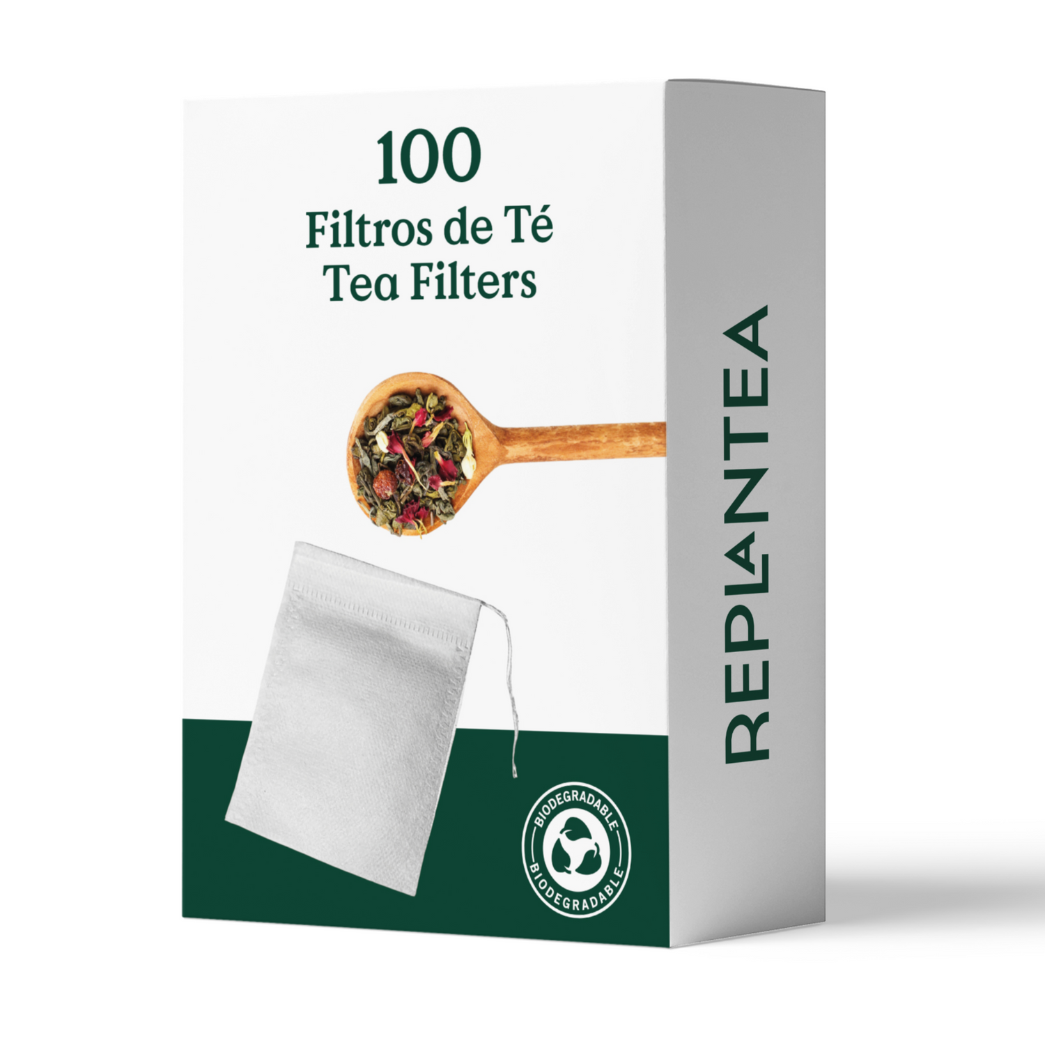 100 Disposable Tea Filters Bulk Tea Filters Replantea