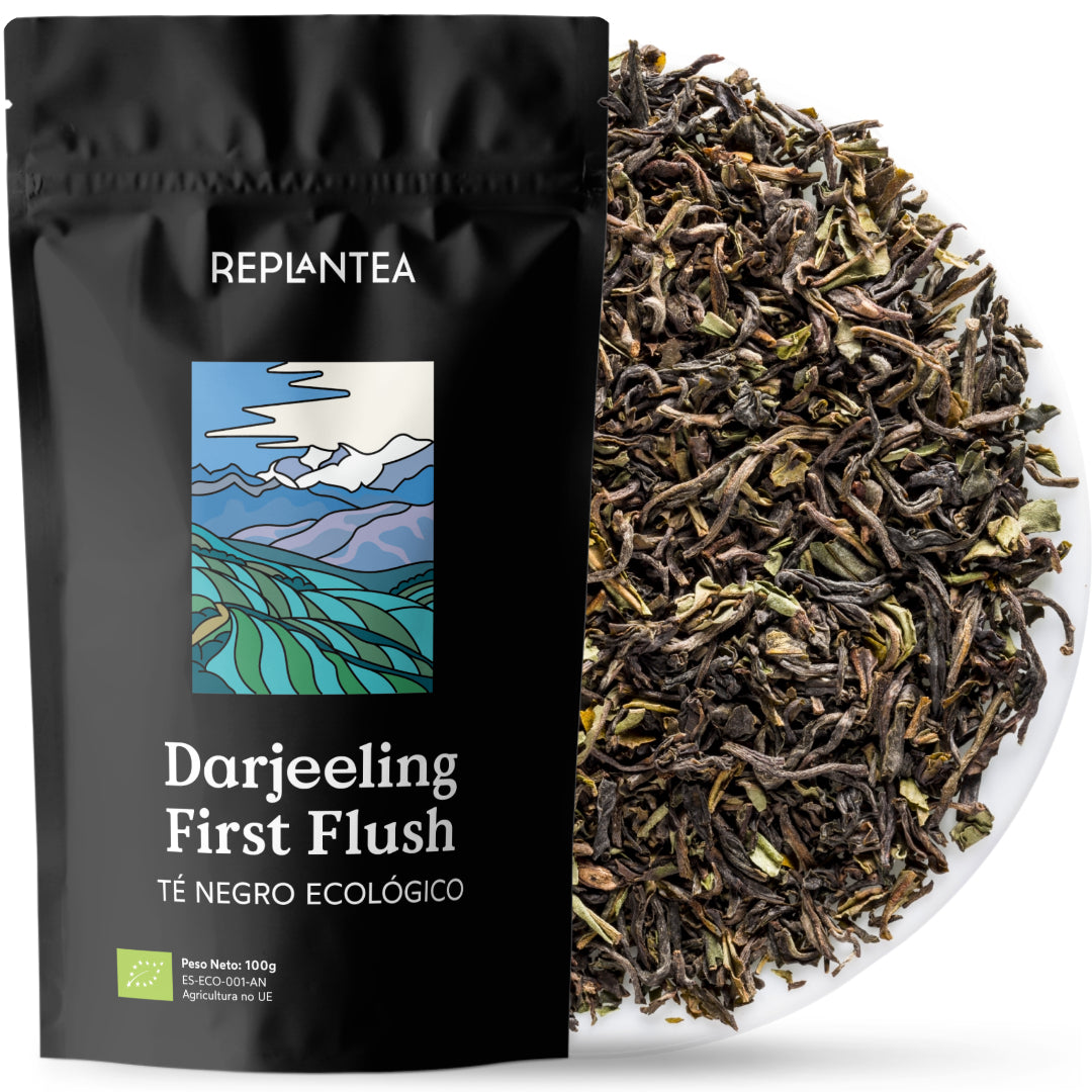 Chá preto biológico Darjeeling First Flush 100g