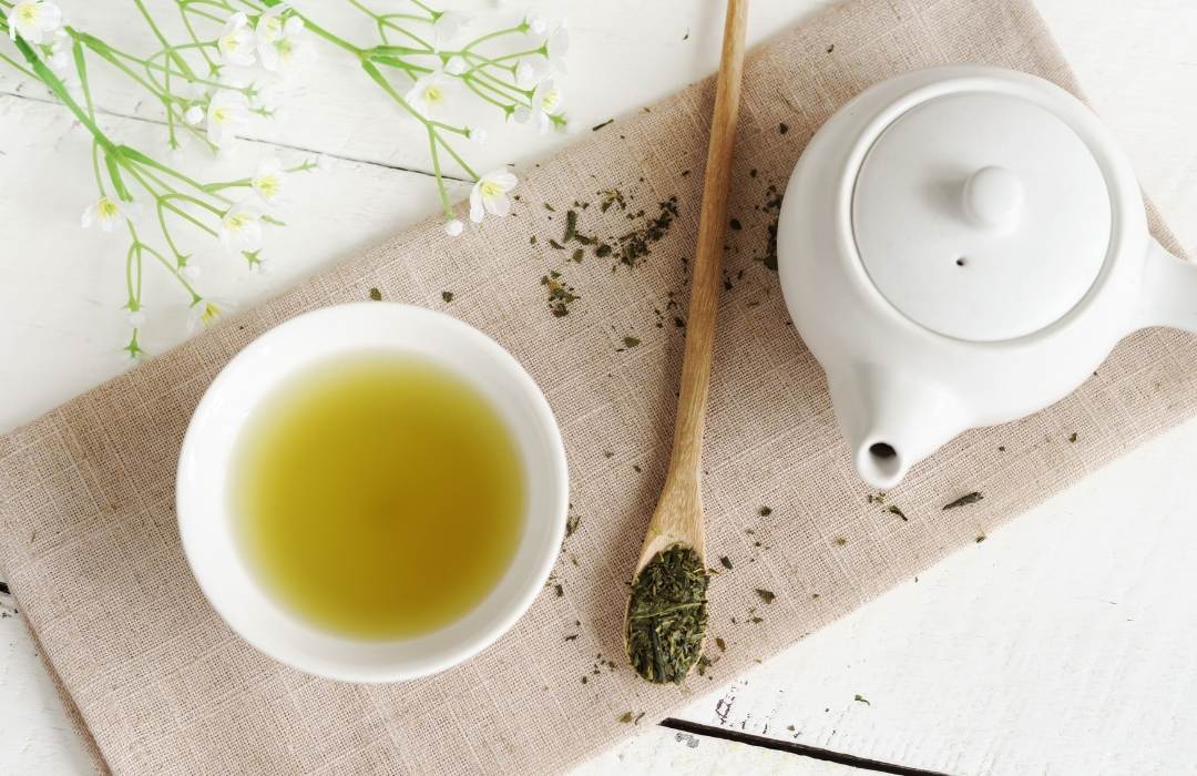 Té verde japonés