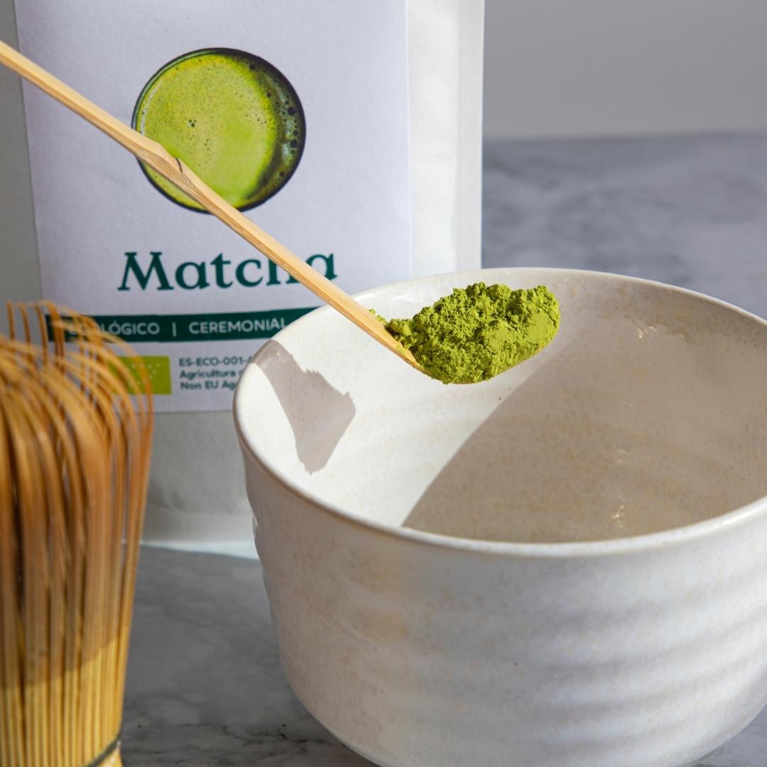 Colher de Bambu para Matcha