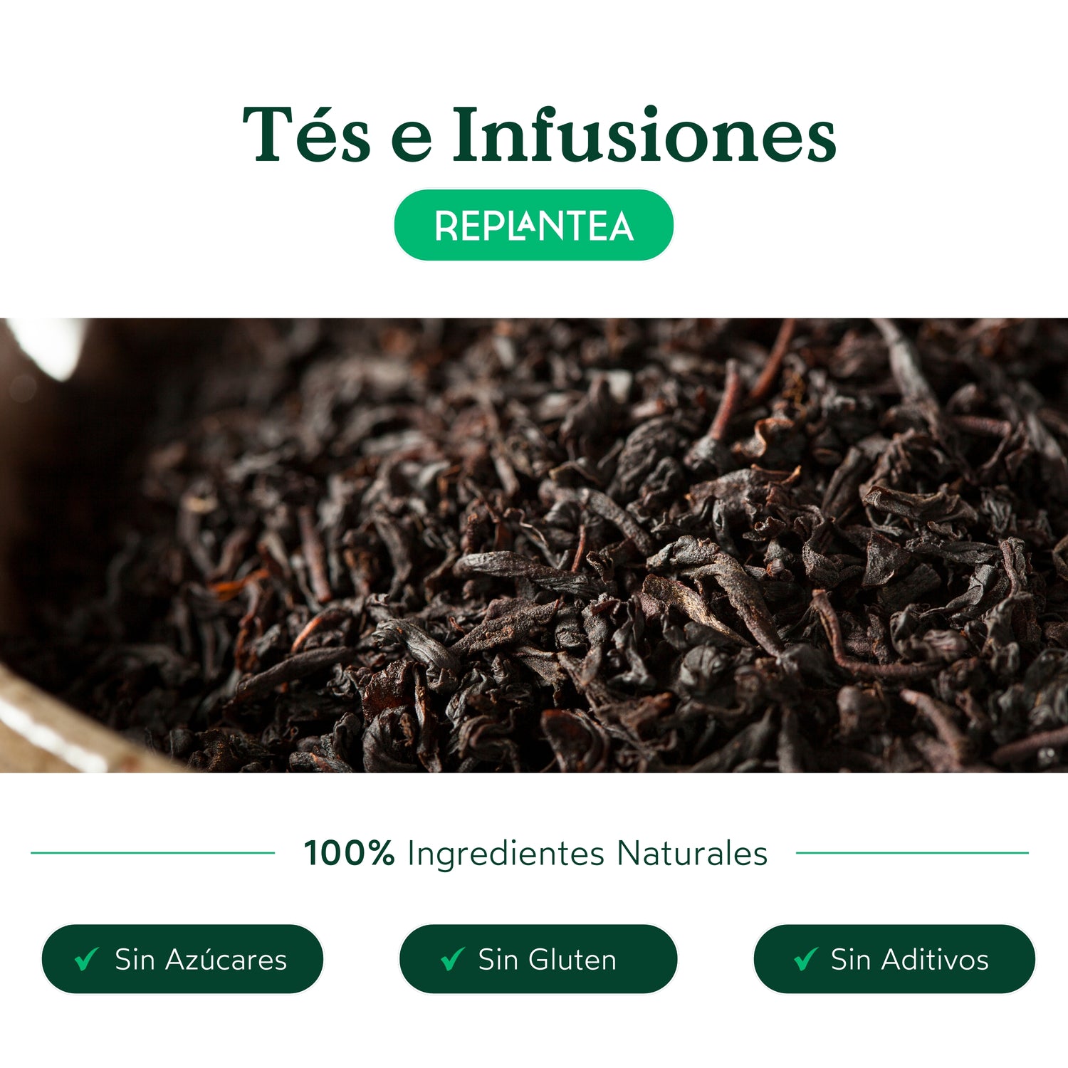 Organic Decaffeinated/Theine-Free Black Tea 100g