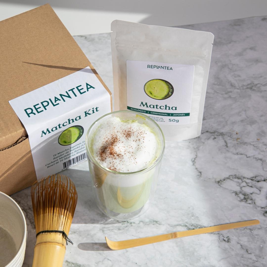 Pacote Inicial Matcha com Tigela Branca