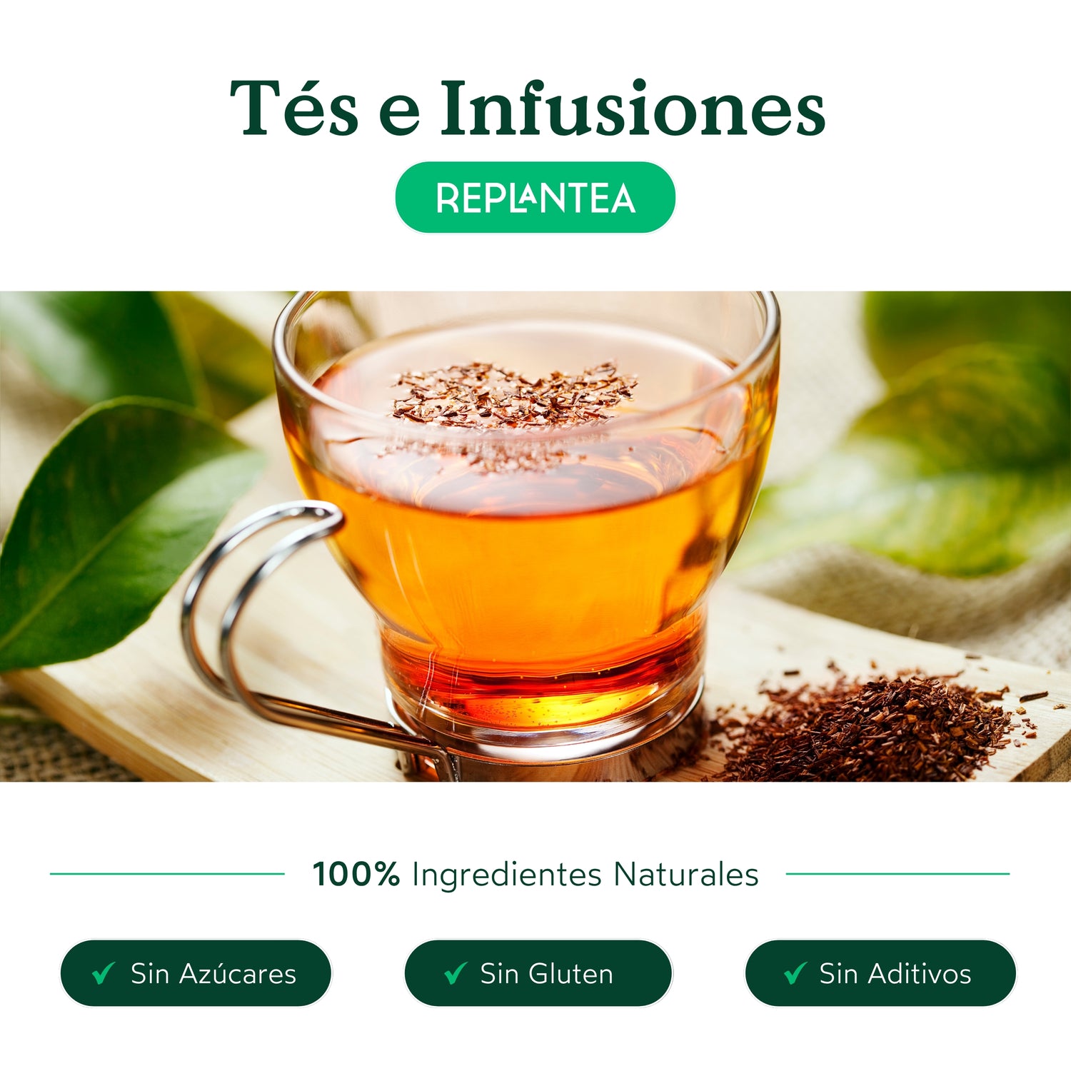 Rooibos Naranja Melocotón Ecológico 100g