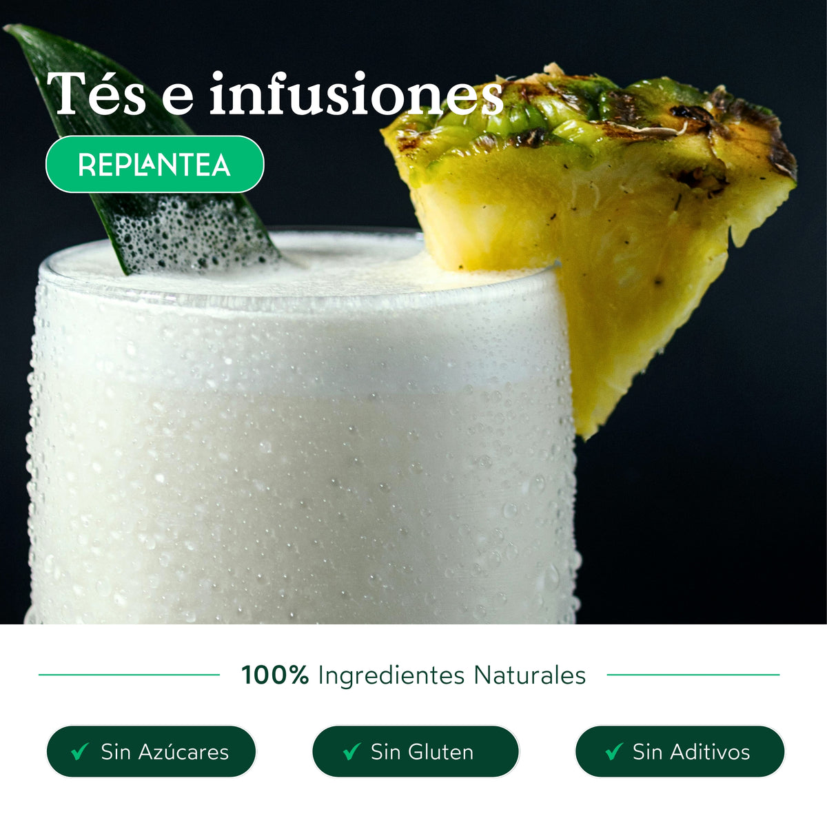Comprar Infusión Piña Colada Ecológica 100g | REPLANTEA®