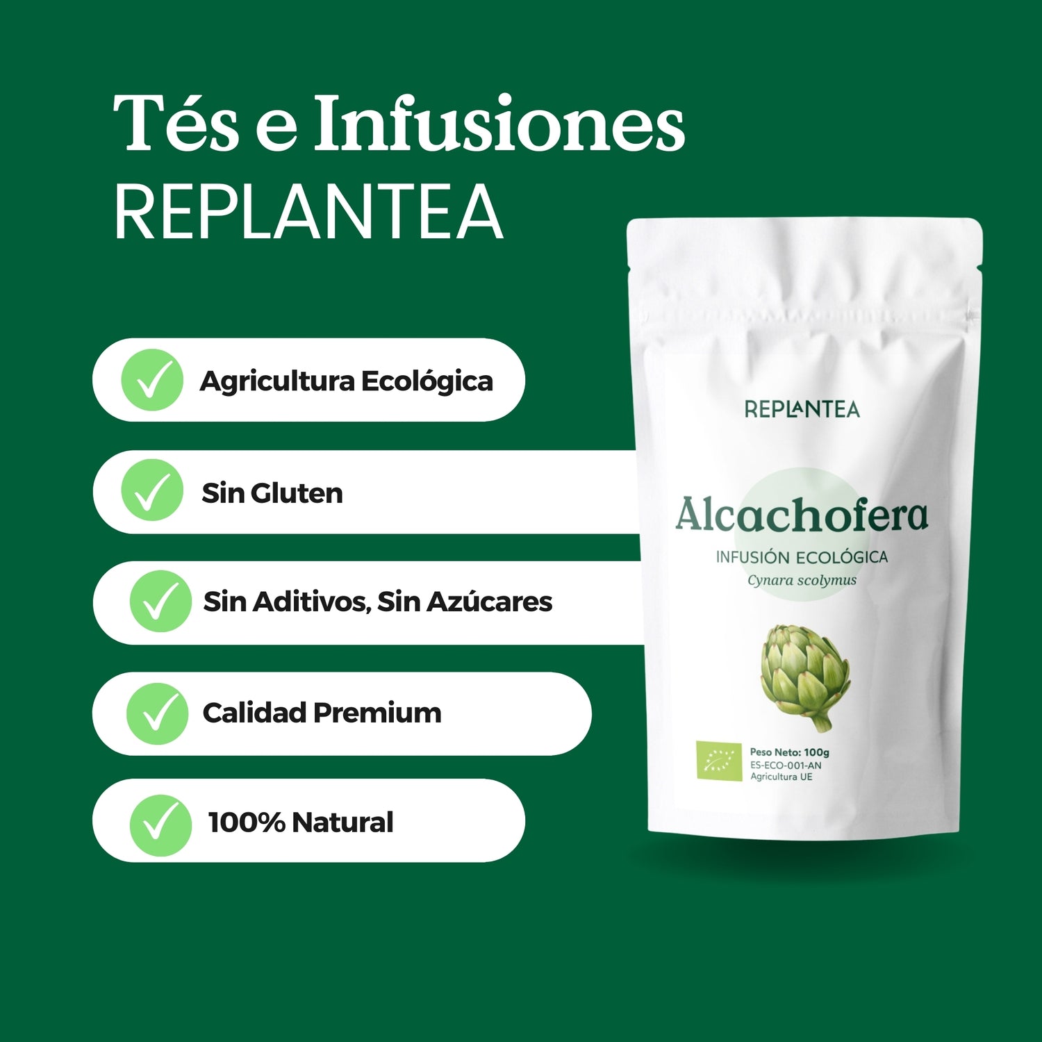 Infusão de Alcachofra Biológica 100g