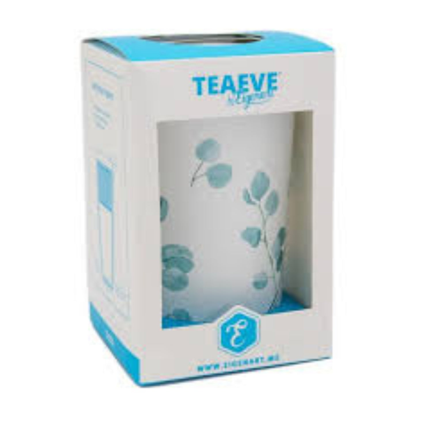 Taza Tisanera de Porcelana de Doble Pared Aire