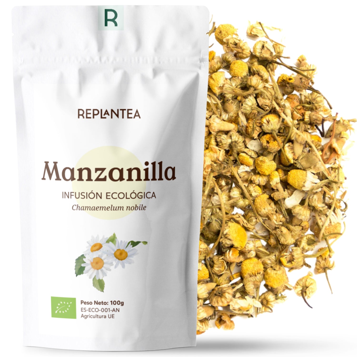 Infusão de camomila orgânica 100g