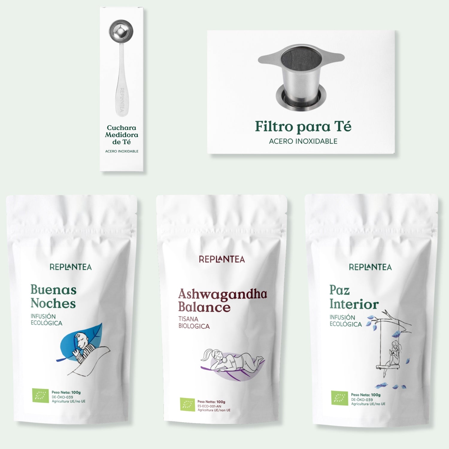 Pack de Infusiones Relajantes Ecológicas