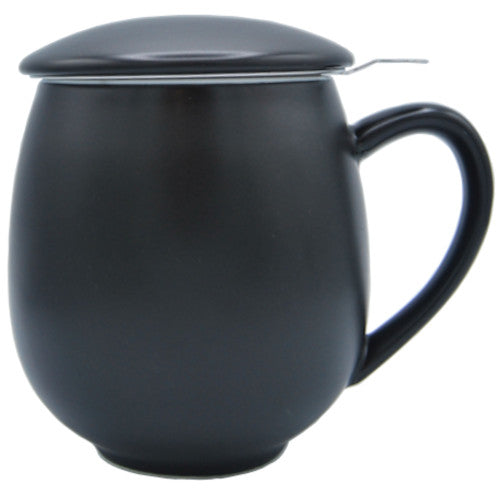 Zaara Black Porcelain Tea Cup