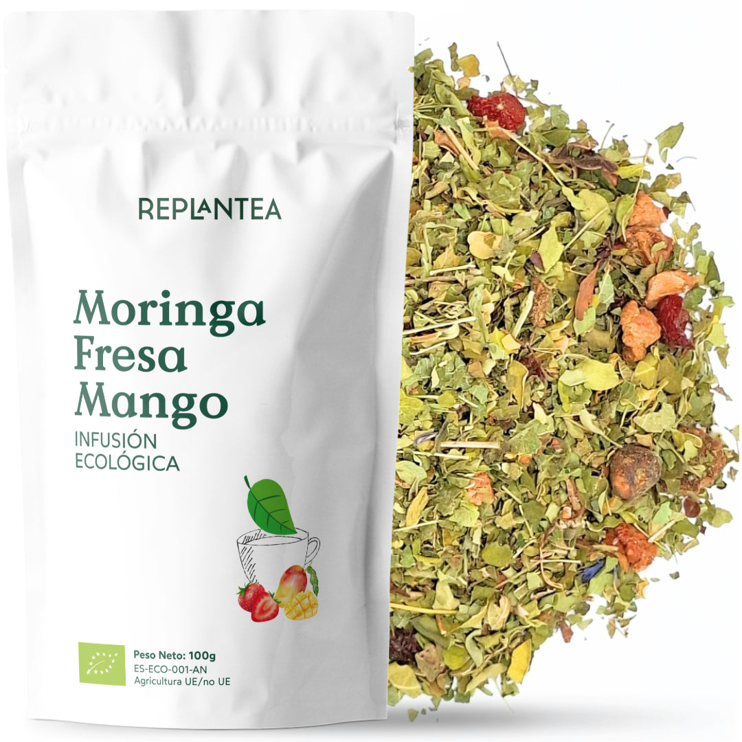 Infusão Orgânica de Moringa e Manga 100g