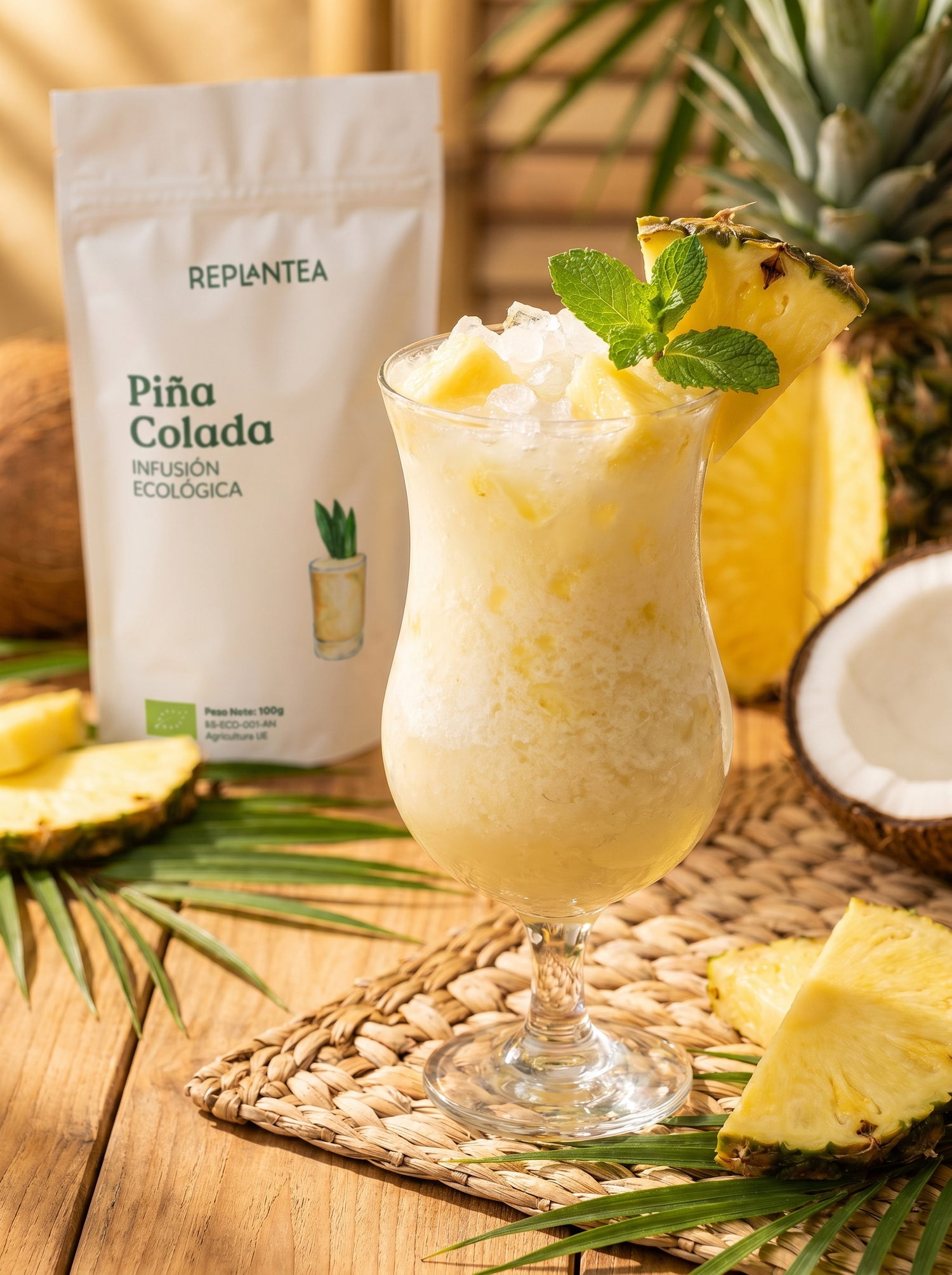 Infusão Orgânica de Piña Colada 100g