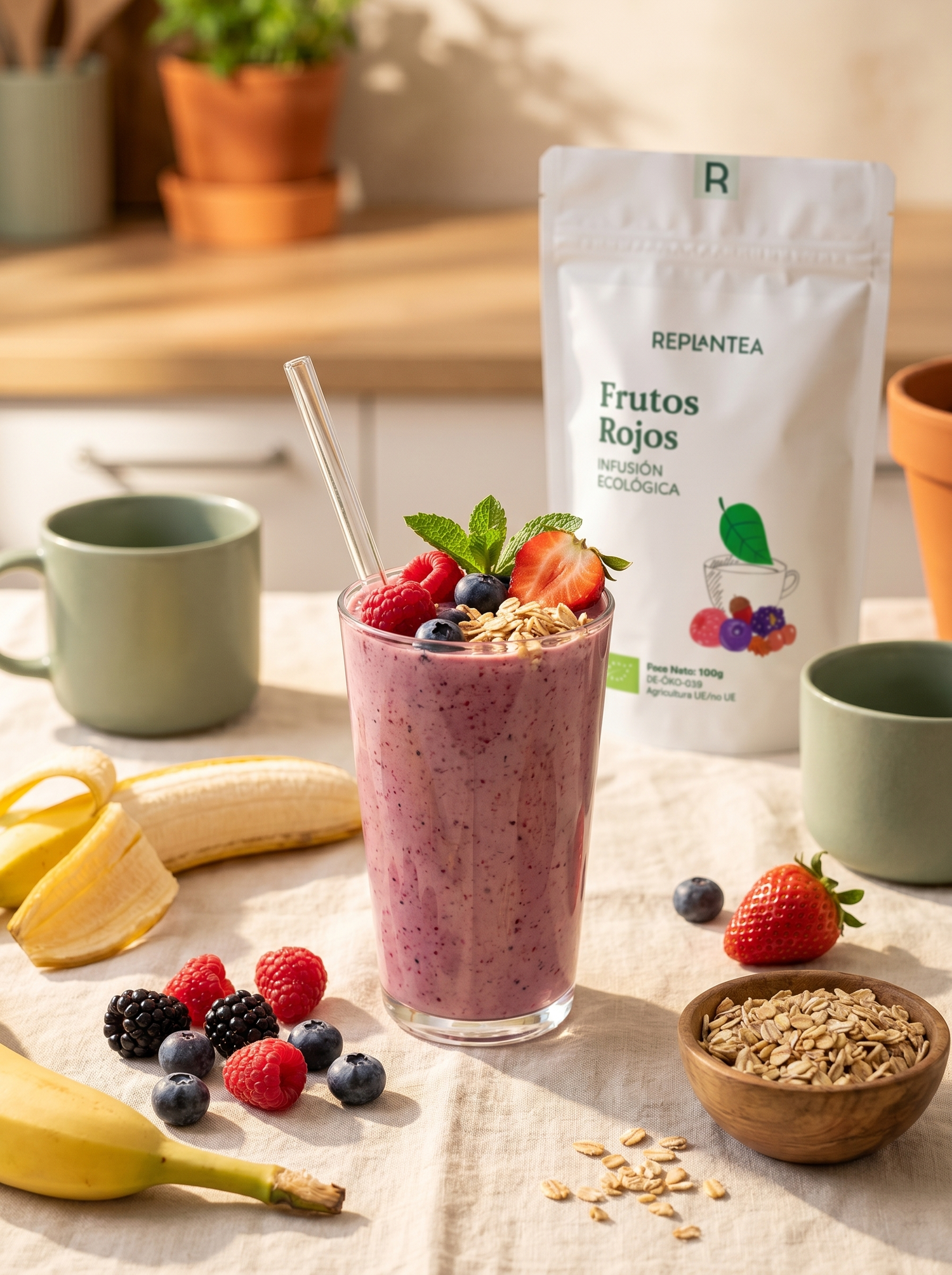 Infusão de Frutas Vermelhas Orgânicas 100g