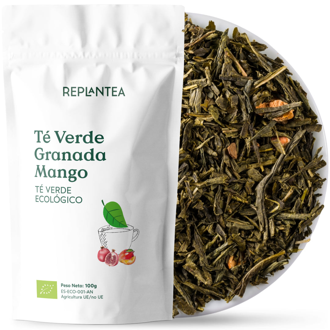 Organic Green Tea with Pomegranate and Grapefruit 100g
