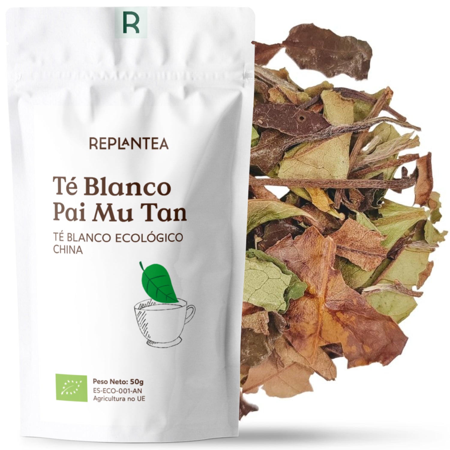 Pai Mu Tan Chá Branco Orgânico 50g